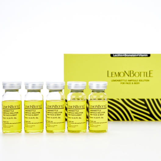 レモンボトル（脂肪溶解美容液）10ml × 5本入り 【クーポン